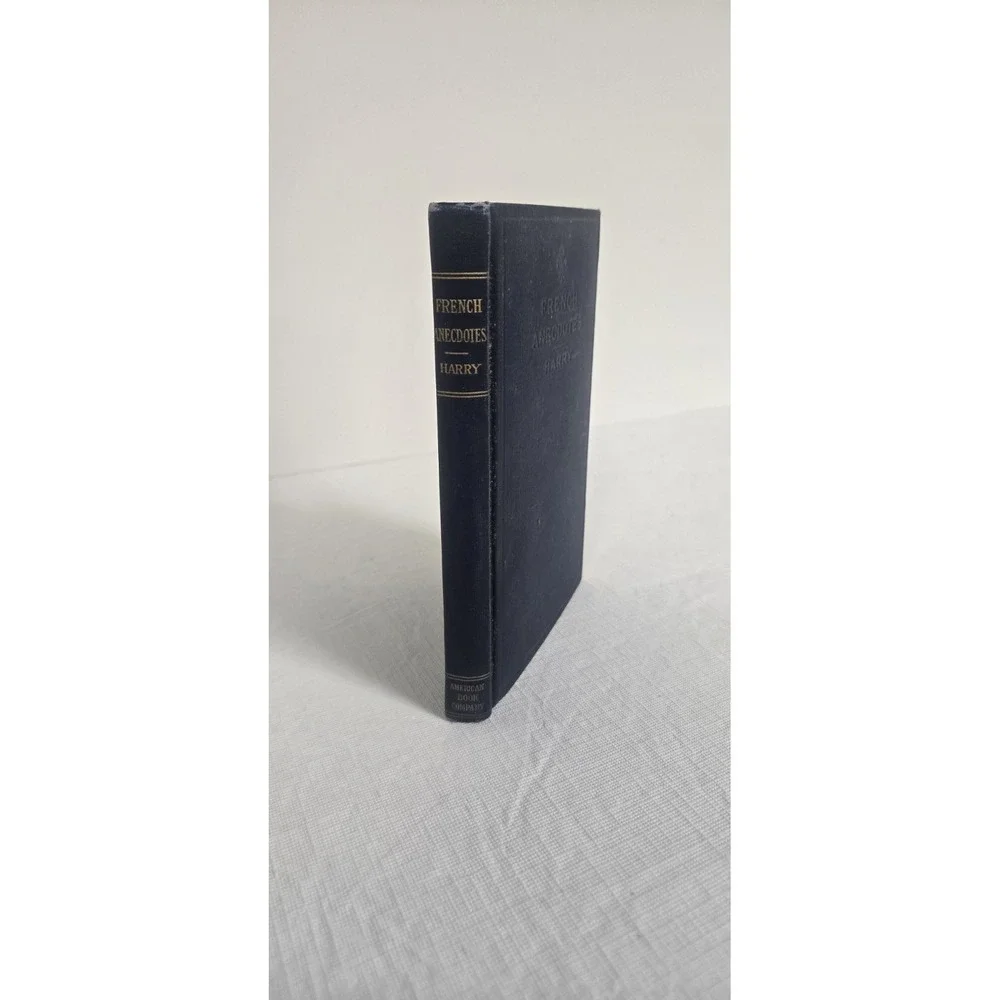 Antique Copy French Anecdotes Philip Harry‎ Hardcover 1915